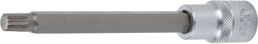 Nasadni ključ z bitom, dolžina 140 mm, pogon 12.5 mm (1/2"), zobati profil (za XZN), M9