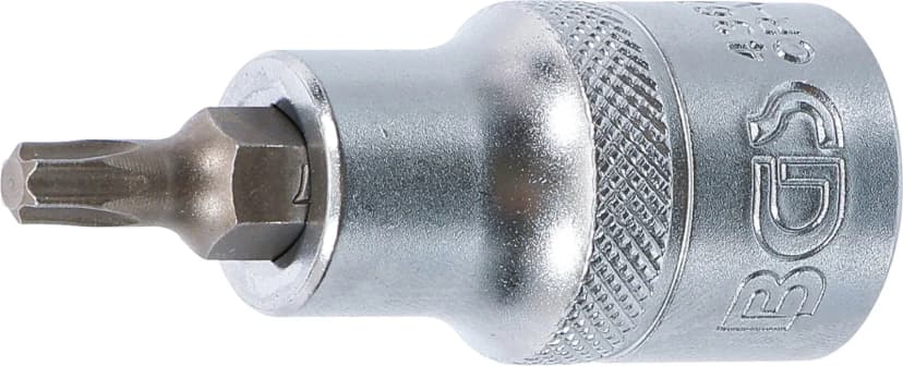 Nasadni ključ z bitom, pogon 12.5 mm (1/2"), T-profil (za Torx) T27