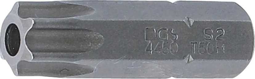 Bit, dolžina 30 mm, pogon 8 mm (5/16"), T-profil z zaščito proti odpiranju (za Torx) T50