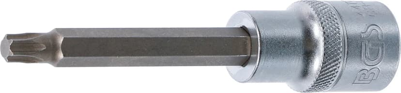 Nasadni ključ z bitom, dolžina 100 mm, pogon 12.5 mm (1/2"), T-profil (za Torx) T40