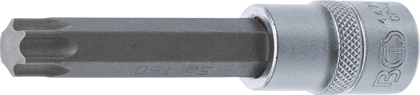 Nasadni ključ z bitom, dolžina 100 mm, pogon 12.5 mm (1/2"), T-profil (za Torx) T60