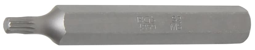 Bit, dolžina 75 mm, pogon 10 mm (3/8"), zobati profil (za XZN) M5