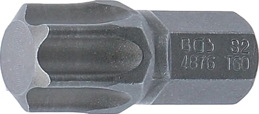 Bit, dolžina 30 mm, pogon 10 mm (3/8"), T-profil (za Torx) T60