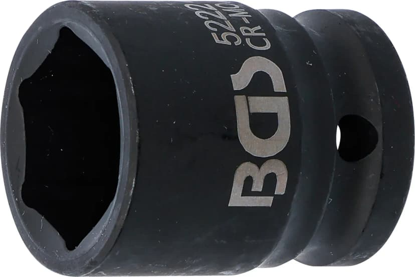 Udarni nasadni ključ, šestrobi, pogon 12.5 mm (1/2"), 22 mm