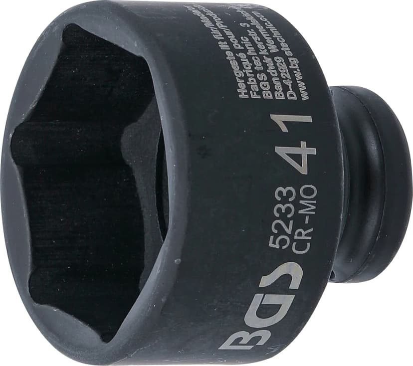 Udarni nasadni ključ, šestrobi, pogon 12.5 mm (1/2"), 41 mm