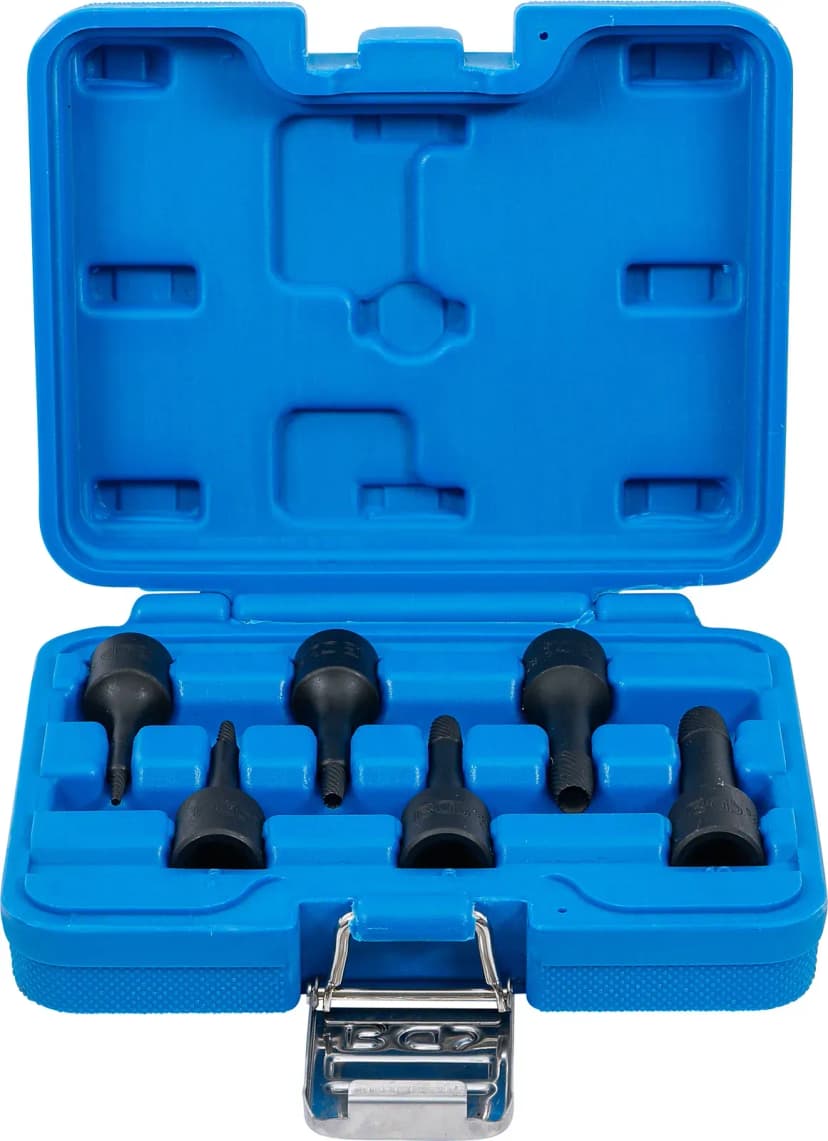 Set spiralnih nasadnih ključev (spiralni profil) / izvlekač vijakov, pogon 10 mm (3/8"), 2 - 10 mm, 6-delni