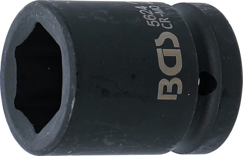 Udarni nasadni ključ, šestrobi, pogon 20 mm (3/4"), 24 mm