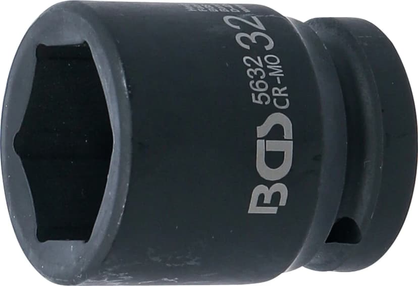 Udarni nasadni ključ, šestrobi, pogon 20 mm (3/4"), 32 mm