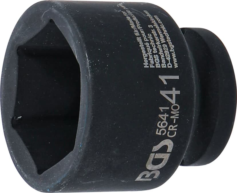 Udarni nasadni ključ, šestrobi, pogon 20 mm (3/4"), 41 mm