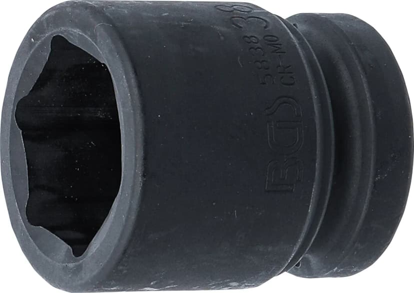 Udarni nasadni ključ, šestrobi, pogon 25 mm (1"), 38 mm