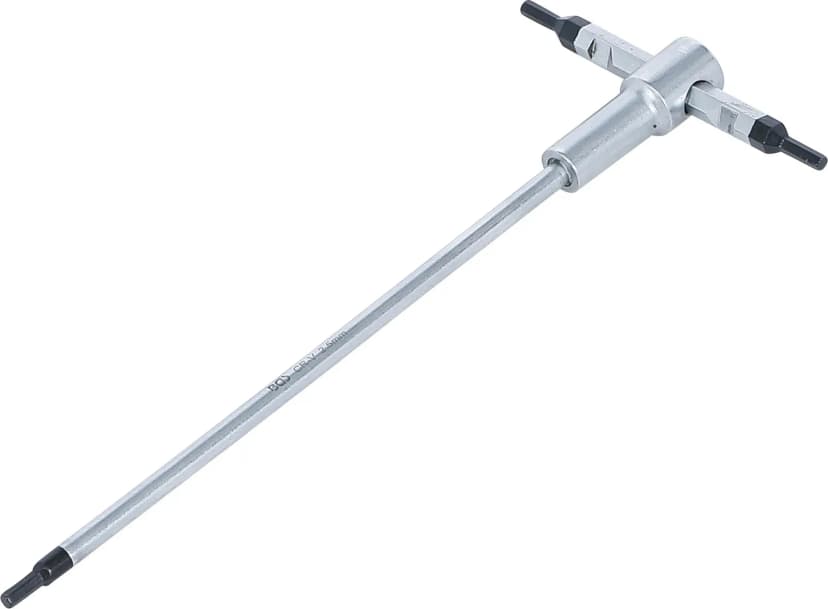 Izvijač z drsnim T-ročajem, notranji šestrob, 2.5 mm