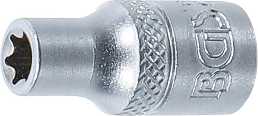 Nasadni ključ, E-profil, pogon 6.3 mm (1/4"), E6