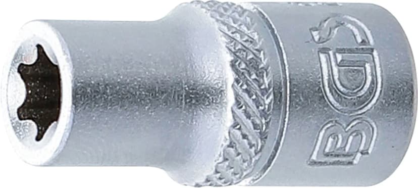 Nasadni ključ, E-profil, pogon 6.3 mm (1/4"), E7