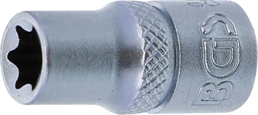 Nasadni ključ, E-profil, pogon 6.3 mm (1/4"), E8