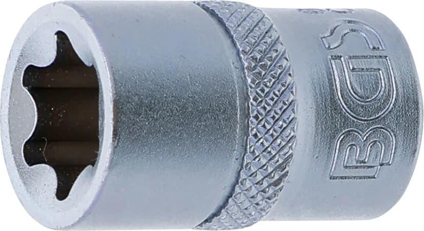 Nasadni ključ, E-profil, pogon 10 mm (3/8"), E14