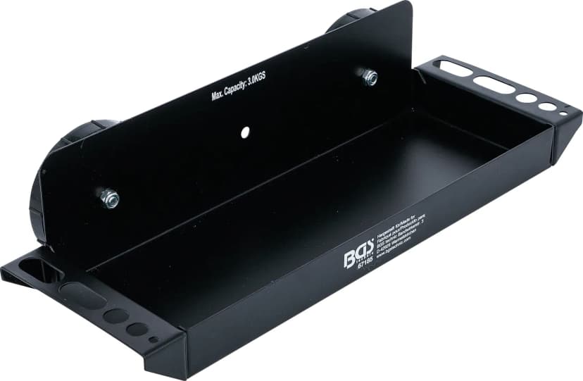 Magnetni pladenj za shranjevanje, s stranskim držalom za izvijače