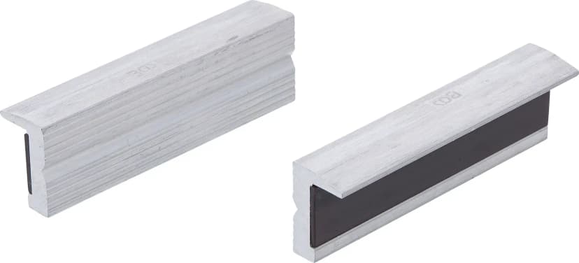 Zaščite čeljusti za primež, aluminij, 100 mm, 2 kosov