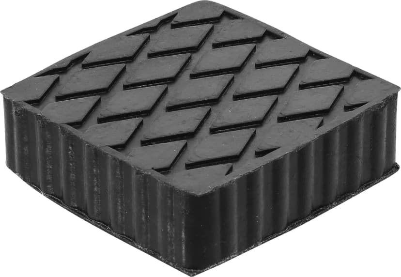 Gumijasta podloga, za dvigala za vozila, 116.5 x 116.5 x 36.5 mm