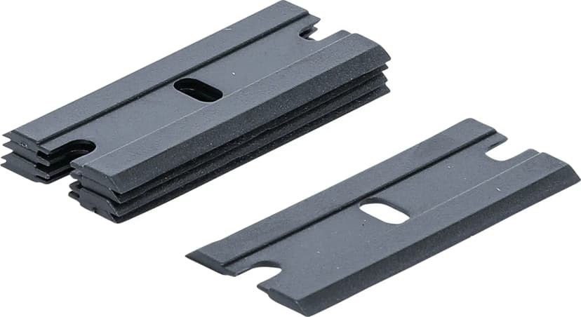 Set nadomestnih rezil za strgalo, plastika, za BGS 70912, 5-delni
