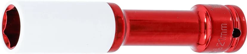Zaščiteni udarni nasadni ključ, pogon 12.5 mm (1/2"), 21 mm