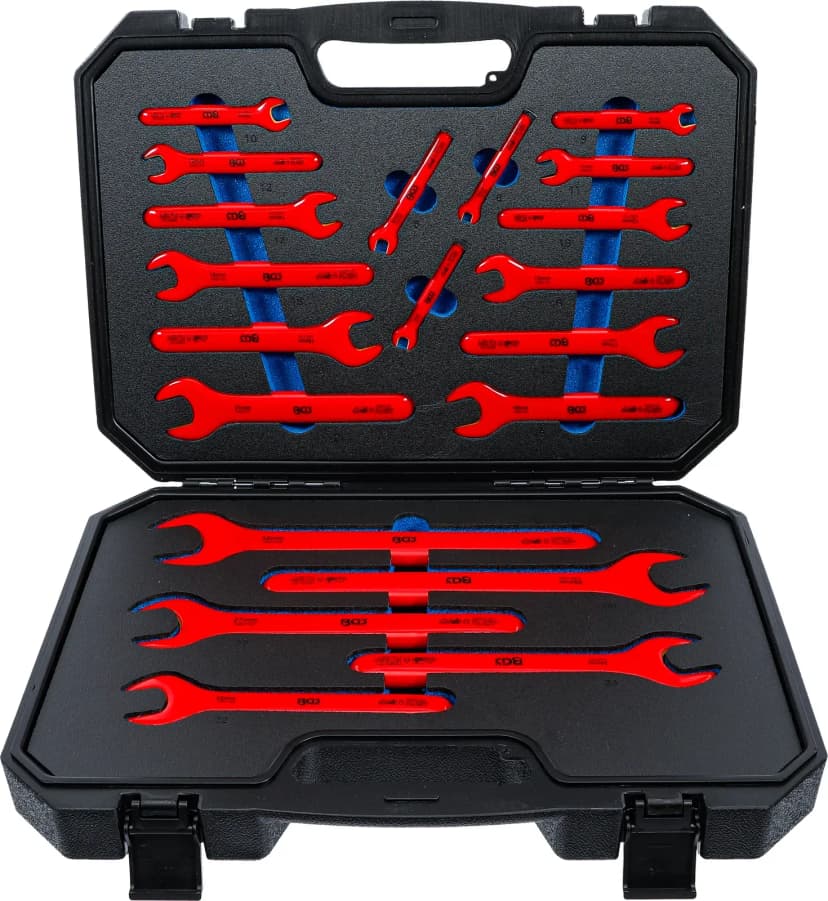Set VDE enojnih viličastih ključev, 6 - 32 mm, 20-delni