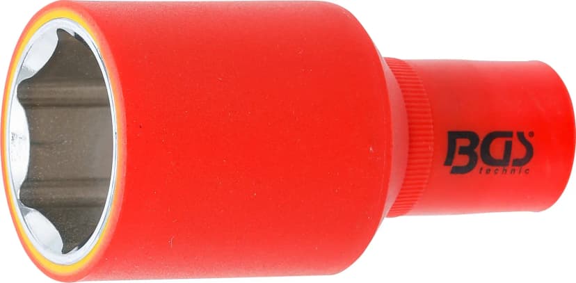 VDE nasadni ključ, šestrobi, pogon 12.5 mm (1/2"), 32 mm