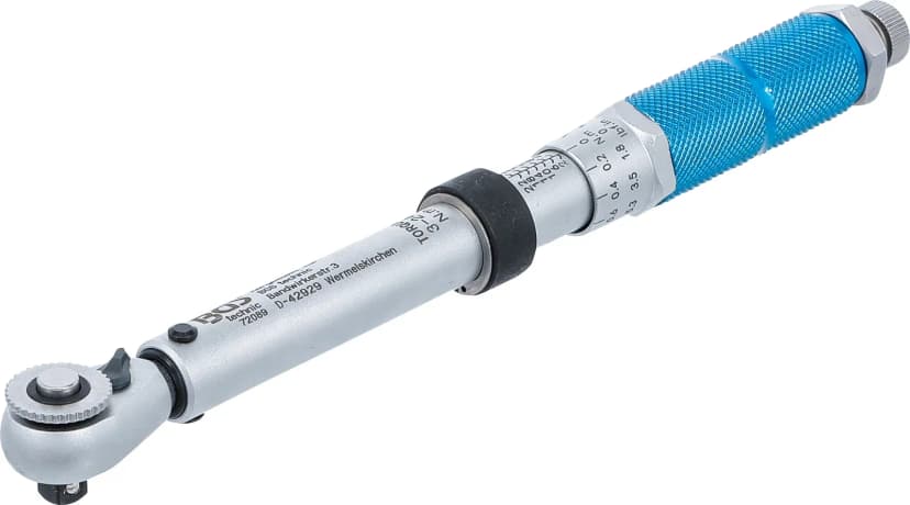 Momentni ključ, 6.3 mm (1/4"), 3 - 24 Nm