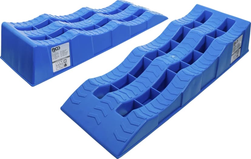 Set ramp, plastika, s 3 višinami za zapeljavo, 2-delni
