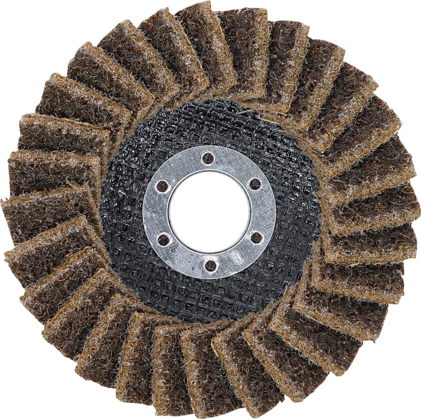 Lamelni brusni disk, flis, Ø 115 mm, zrnatost 80