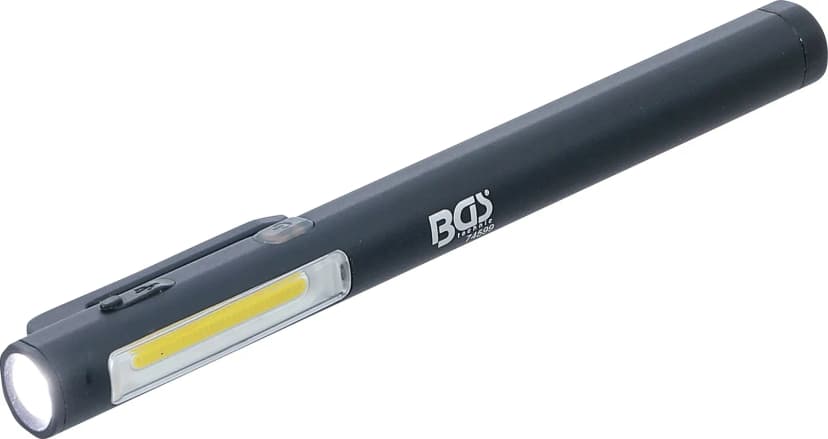 LED svetilka v obliki pisala, aluminij
