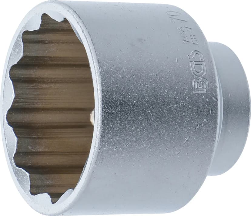 Nasadni ključ, 12-robni, pogon 20 mm (3/4"), 70 mm
