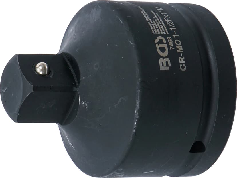 Adapter za udarne nasadne ključe, notranji štirirob 38 mm (1-1/2") - zunanji štirirob 25 mm (1")