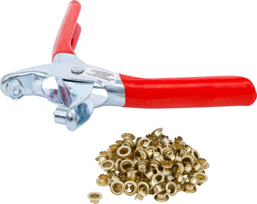 Klešče za očesca s 100 okroglimi očesci, 4.5 mm