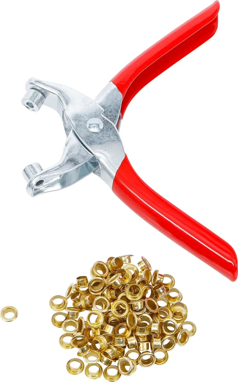 Klešče za očesca s 100 okroglimi očesci, 5.0 mm