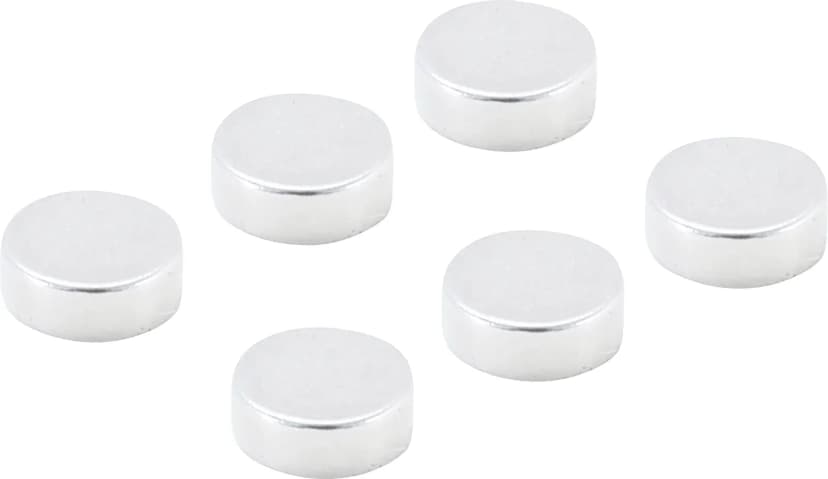 Set magnetov, ekstra močan, Ø 8 mm, 6-delni