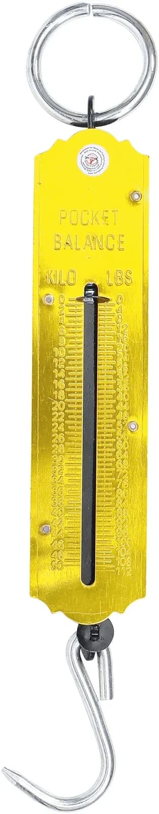 Žepna vzmetna tehtnica, maks. 50 kg