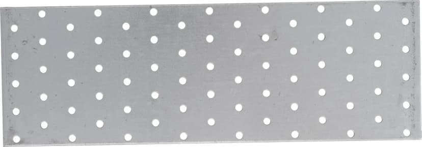 Jeklena plošča z luknjami, 300 x 100 x 2 mm