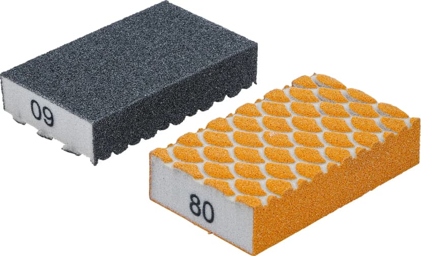 Set brusilnih gobic, K 60, 80, 2-delni