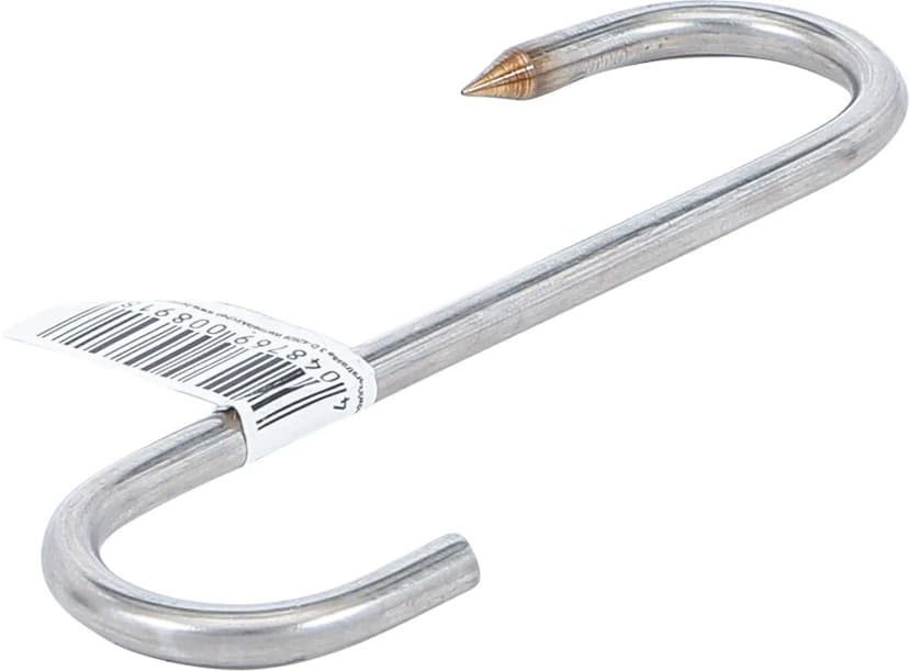Mesarski kavelj, nerjavno jeklo, 120 mm