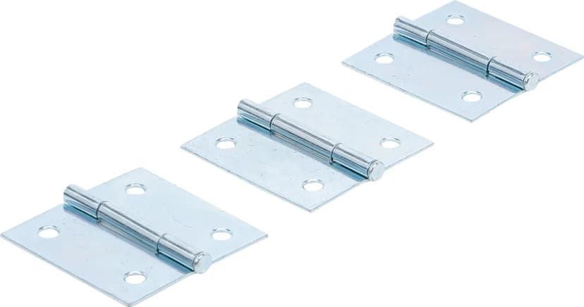 Set tečajev, 50 x 50 mm, 3-delni