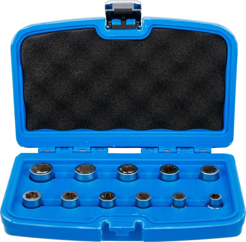 Set izvlekačev vijakov in matic, 10 mm (3/8"), metrični, 11-delni