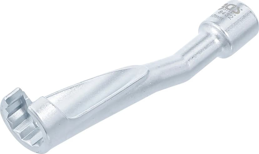 Posebni ključ za vbrizgalne cevi, za BMW, Opel / Vauxhall 2.5TD, Mercedes-Benz, pogon 10 mm (3/8"), 17 mm