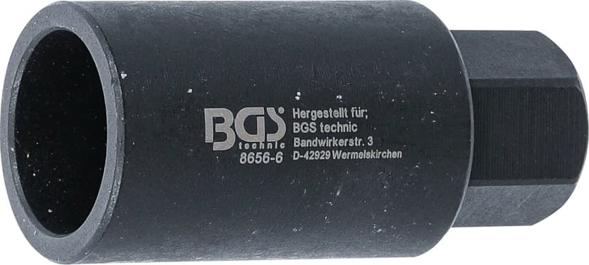 Demontažni nasadni ključ za varnostne vijake platišč, Ø 21.6 x 19.7 mm