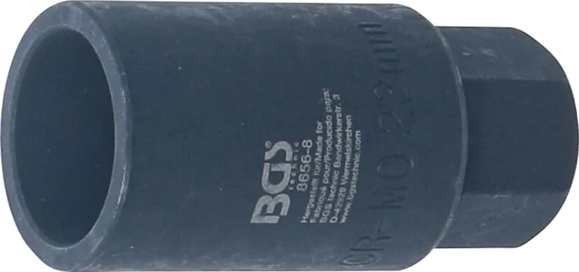 Demontažni nasadni ključ za varnostne vijake platišč, Ø 23.6 x 21.7 mm