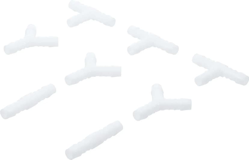 Set spojk za cevi, odporno proti gorivu, 10 mm, 8-delni
