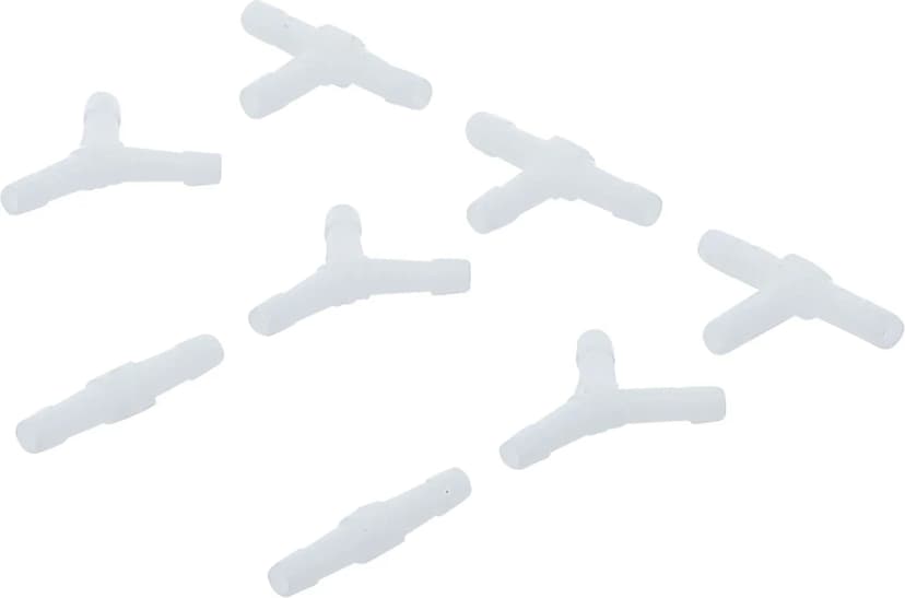 Set spojk za cevi, odporno proti gorivu, 3 mm, 8-delni
