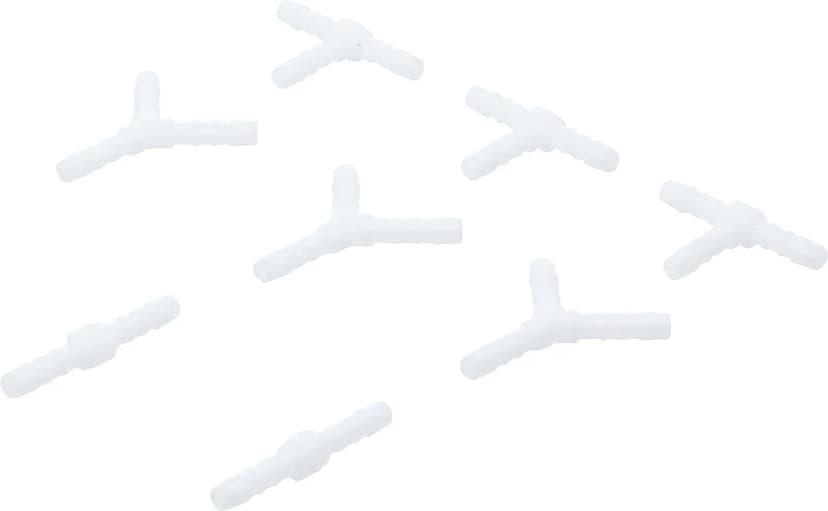 Set spojk za cevi, odporno proti gorivu, 5 mm, 8-delni
