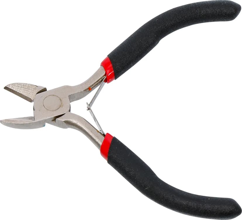 Elektronske diagonalne ščipalne klešče, vzmetno podprte, 110 mm