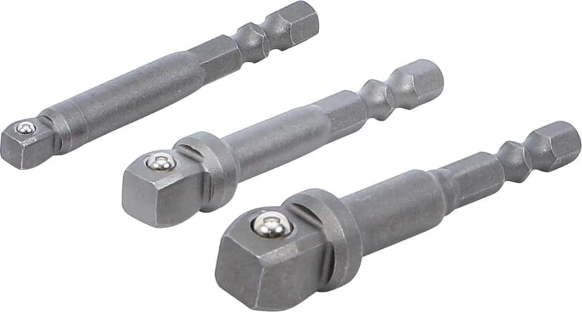 Set adapterjev za električni vrtalnik z zglobom, pogon 6.3 mm (1/4"), 3-delni