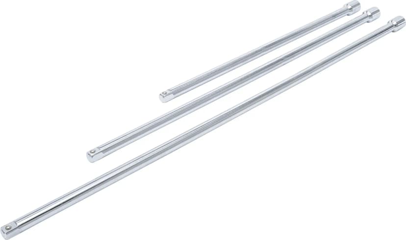 Set podaljškov, 12.5 mm (1/2"), 450 / 600 / 750 mm, 3-delni
